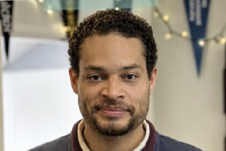 Man with facial hair