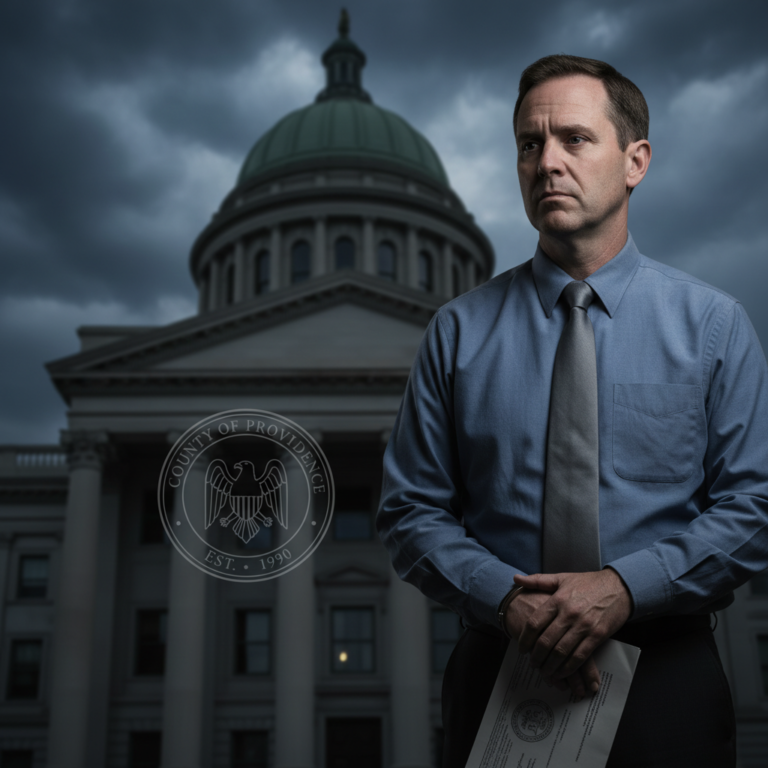 A man standing in front of the Capitol building