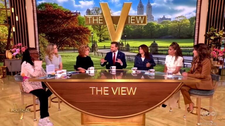 The View hosts with JD Vance
