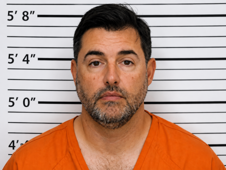 Mugshot of a man