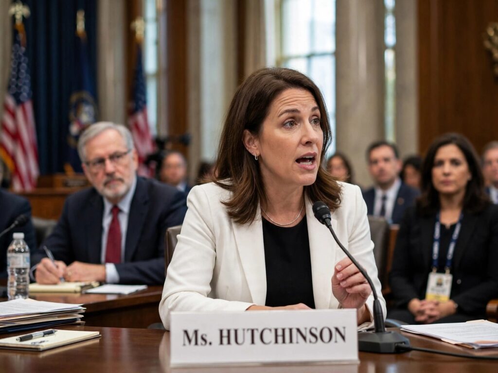 Cassidy Hutchinson amid reports of a Justice Department grand jury effort involving her January 6 testimony
