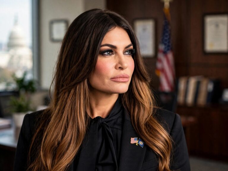 Kimberly Guilfoyle and Donald Trump Jr.