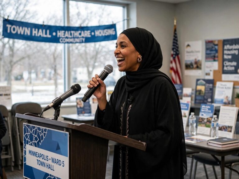 Federal agents searched Rep. Ilhan Omar’s Washington-area home during an immigration records investigation