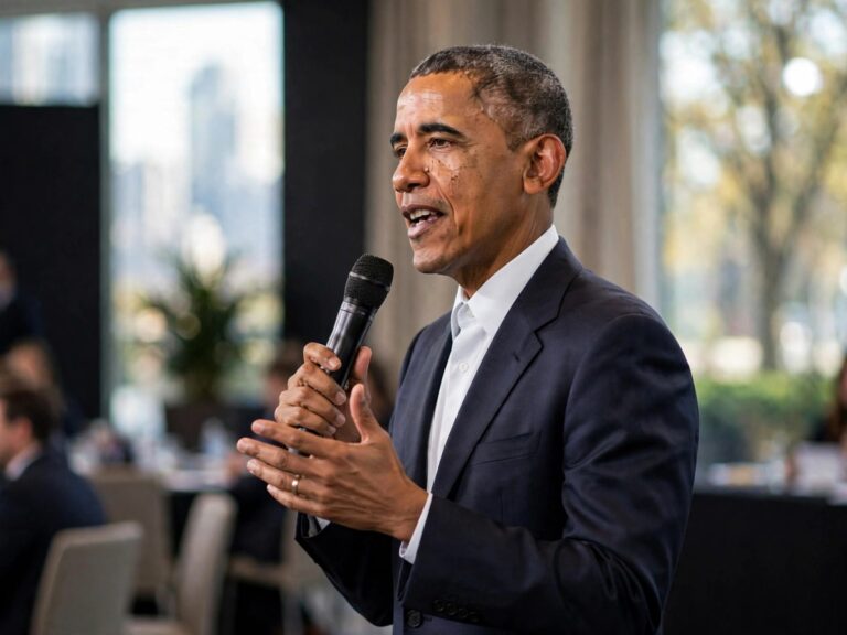 Barack Obama defending Ilhan Omar in a dispute over a reported federal investigation