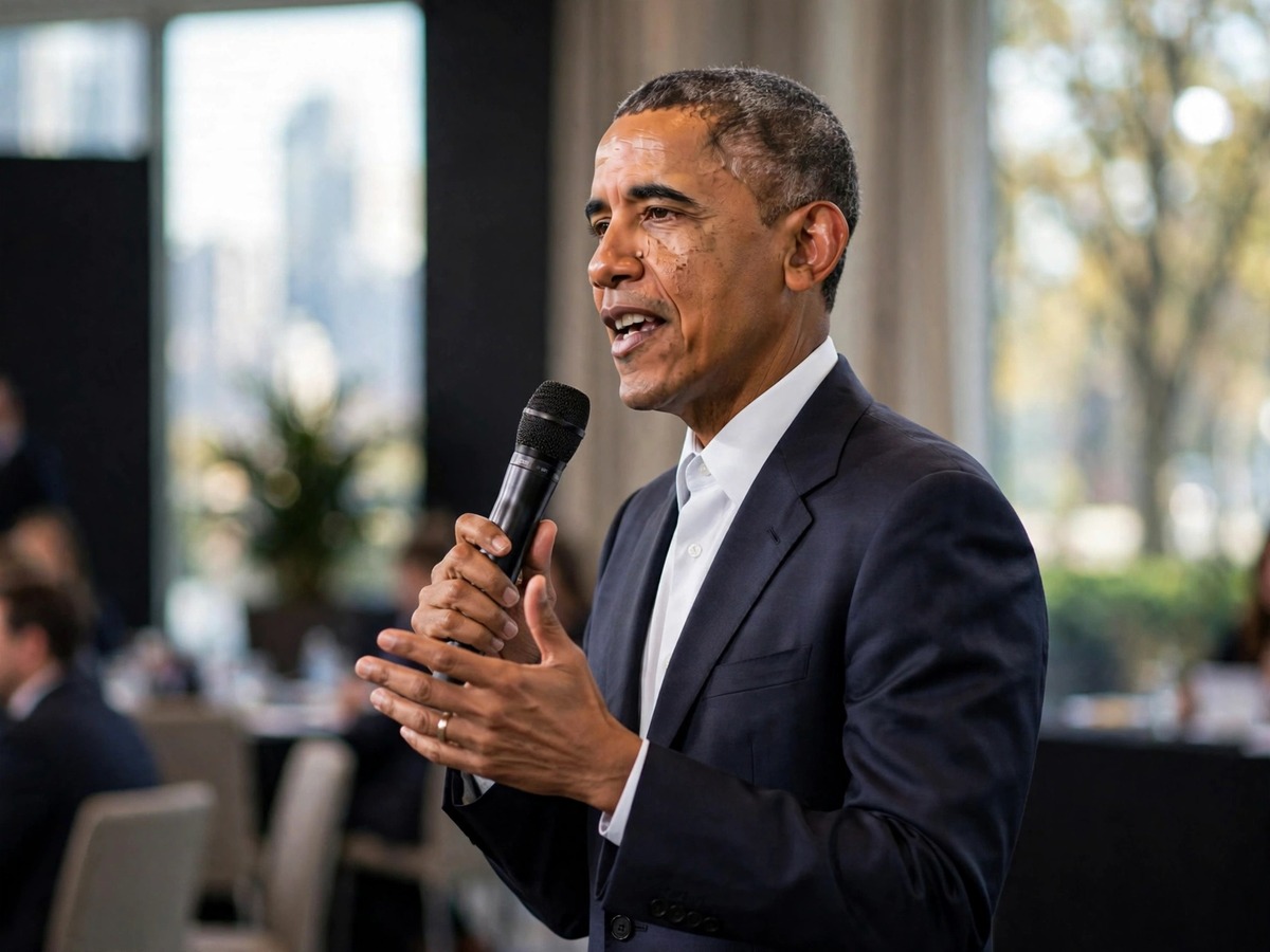 Barack Obama defending Ilhan Omar in a dispute over a reported federal investigation