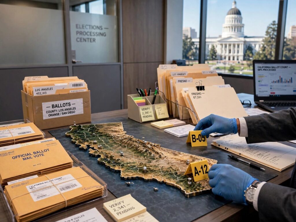 Federal authorities conduct a California investigation into allegations of noncitizen voter registration and voting