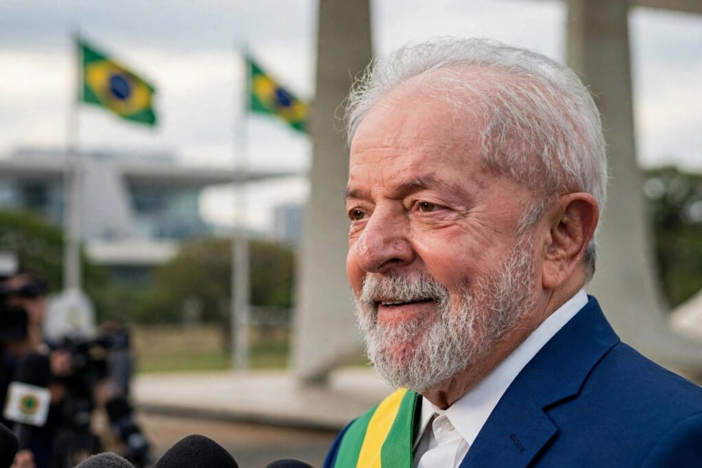 Official photograph of Brazilian President Luiz Inácio Lula da Silva